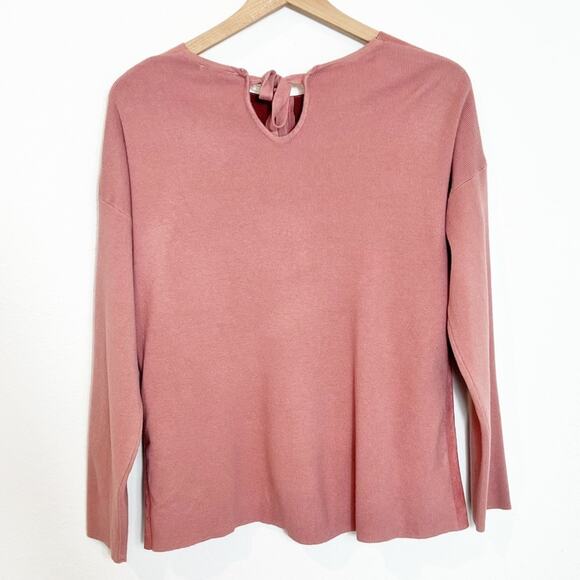 Sofia Made In Italy Women Pink Long Sleeve Blouse NEW WITH TAGS - Picture 2 of 7